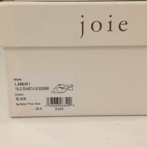 Joie Landri Buckle Leather Mules in Black - Picture 4 of 10